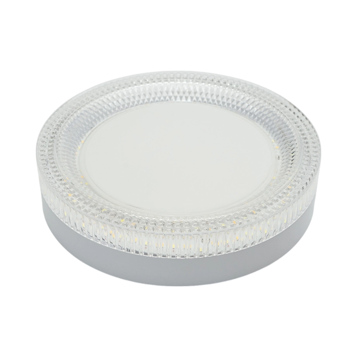 Iluminat interior - Plafoniera LED rotunda 24W, 220V lumina reglabila 3CCT 3000K/4000K/6500K 180x40mm IP20