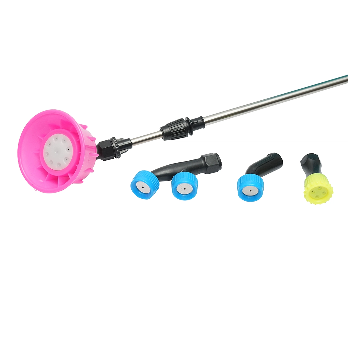 Pompa de stropit, vermorel electric cu rezervor 20L, baterie 12V/8Ah, 4 duze, debit 4 l/min, presiune 6.8 bar THOR [8]