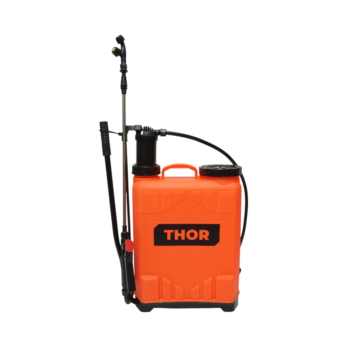Gradina si Irigatii - Pompa de stropit, vermorel manual cu rezervor 12L, 3 duze, presiune max. 4 bar THOR