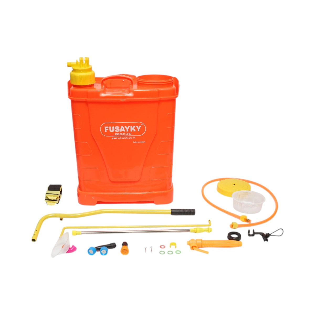 Pompa de stropit vermorel manual cu rezervor 18L, 3 duze, presiune max. 3 bar [1]