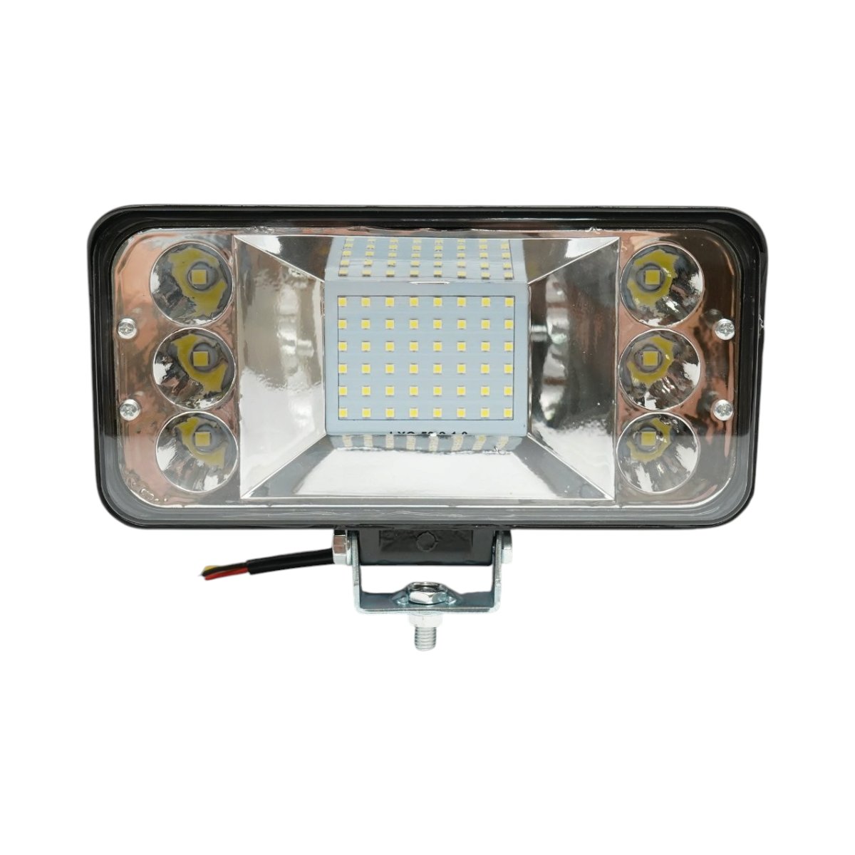 Proiectoare si lampi solare - Proiector/lampa LED 78W, 10-30V, 6 zone SPOT si o zona FLOOD cu oglinda, 220x110x50mm Breckner Germany