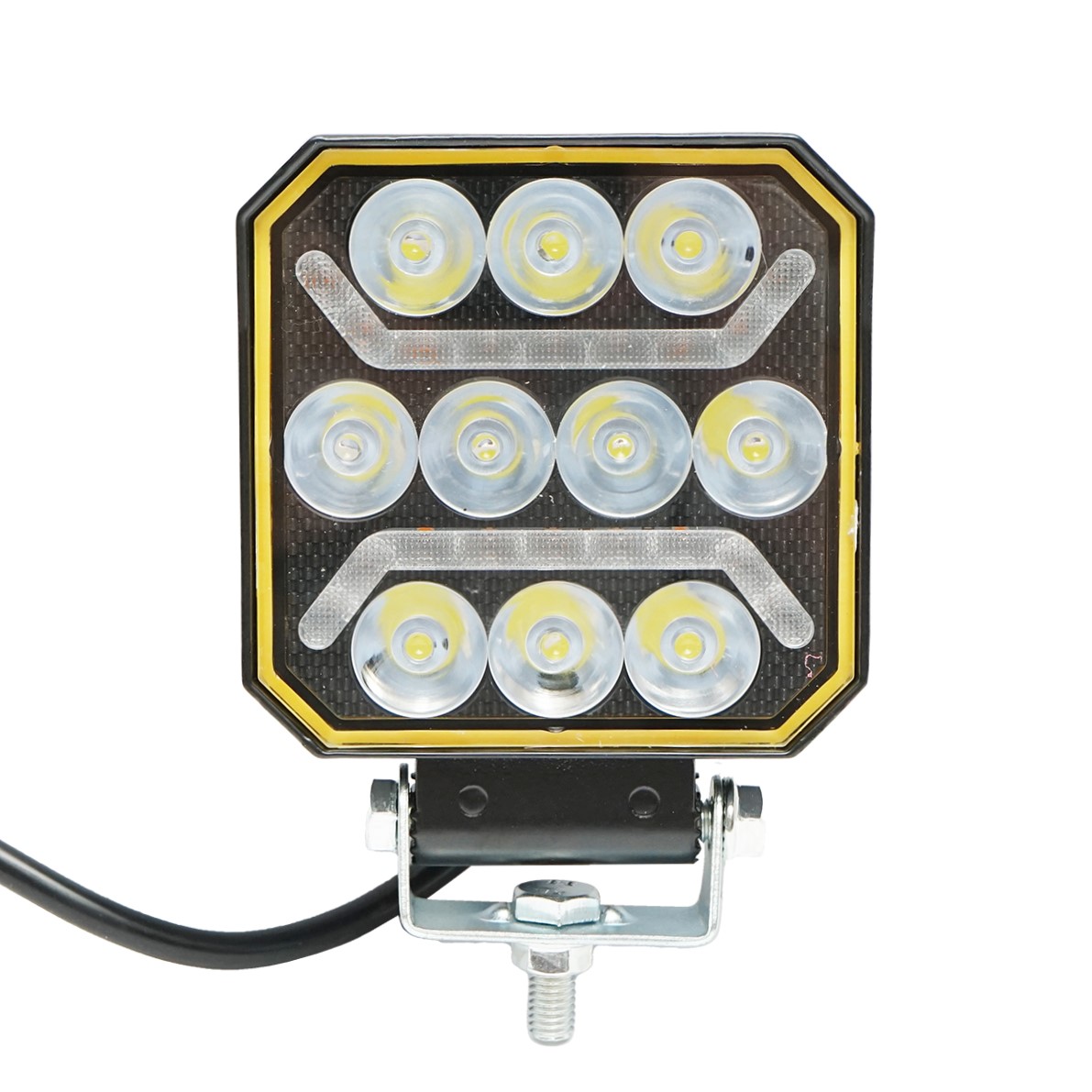 Proiectoare si lampi solare - Proiector LED 10-30V, 15W, 101x101x32mm cu accesorii de prindere Breckner Germany