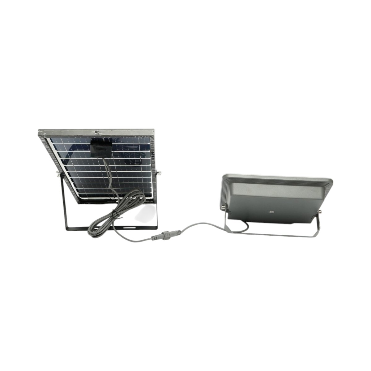 Proiector LED 200W cu panou solar bifacial 20W, baterie 20000mAh si telecomanda, IP66 Breckner Germany [2]