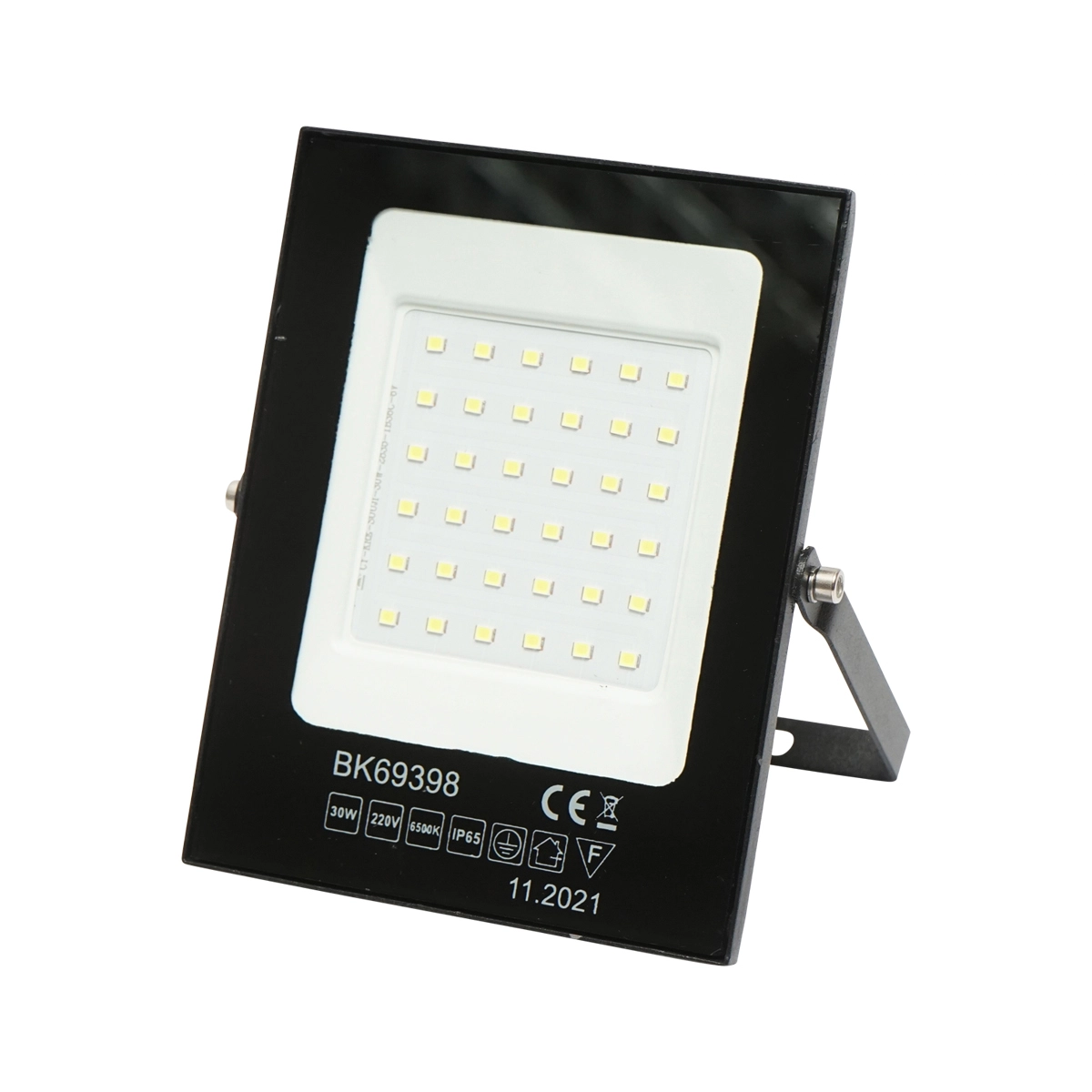 Proiectoare si lampi solare - Proiector LED 30W, 220V, 6500K, IP65, negru, 141x111x13mm Breckner Germany
