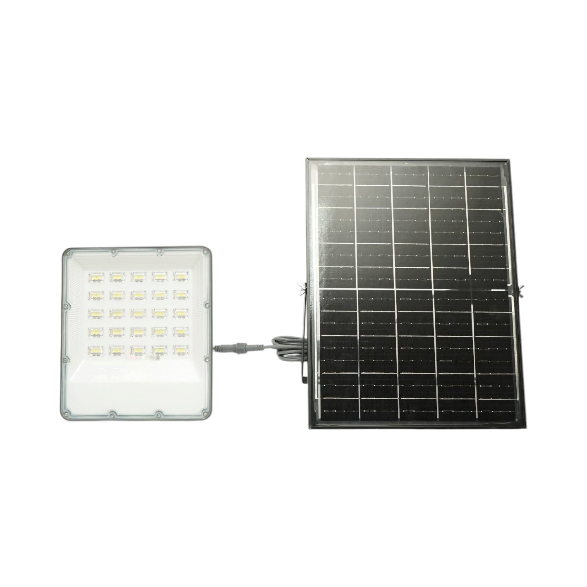 Proiectoare si lampi solare - Proiector LED 400W, 6500K, cu panou solar bifacial 40W, baterie LiFePO4 20000mAh si telecomanda, IP66 Breckner Germany