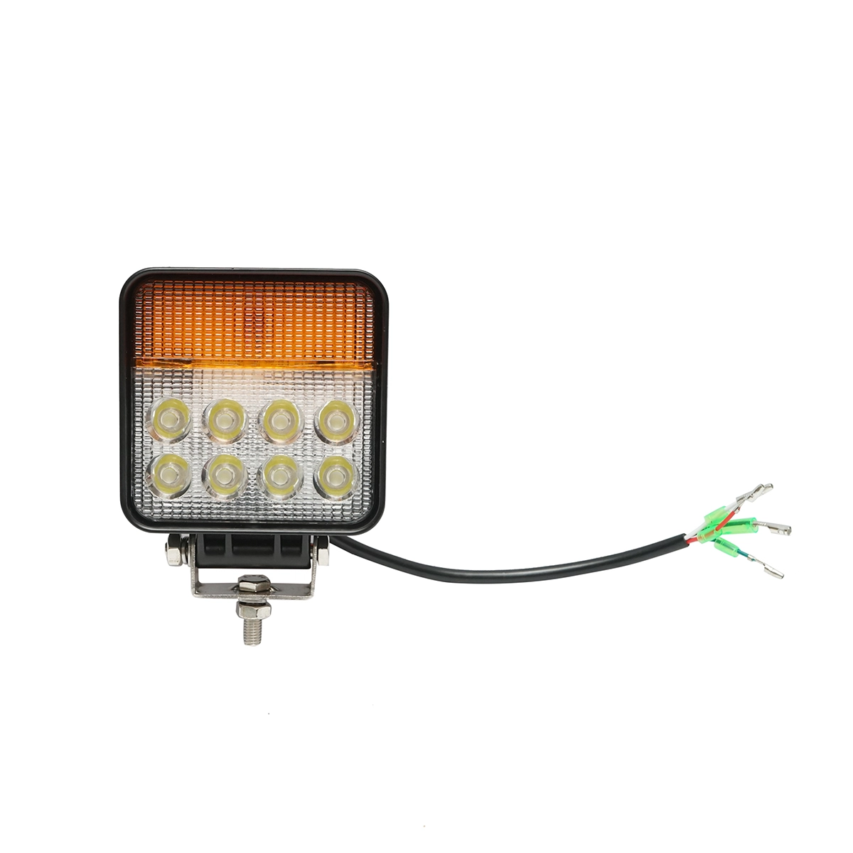 Proiectoare si lampi solare - Proiector LED cu semnalizare 12-48V, 48W, 3 functii, carcasa aluminiu 110x110x42mm Breckner Germany