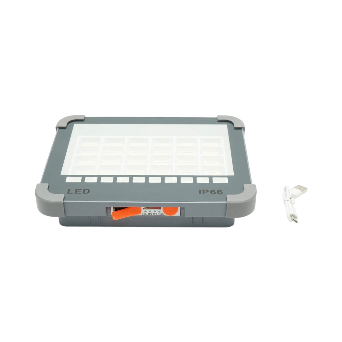 Proiector LED portabil 100 W cu panou solar 3 W Breckner Germany [5]