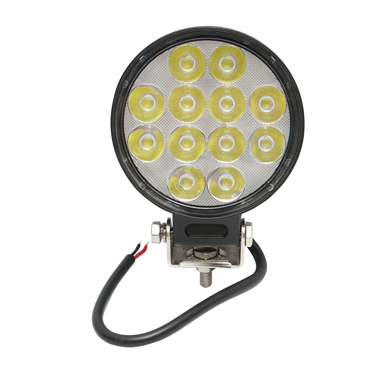 Proiectoare si lampi solare - Proiector LED rotund tip spot 12-60V, 36W, carcasa aluminiu 110x110x40mm Breckner Germany