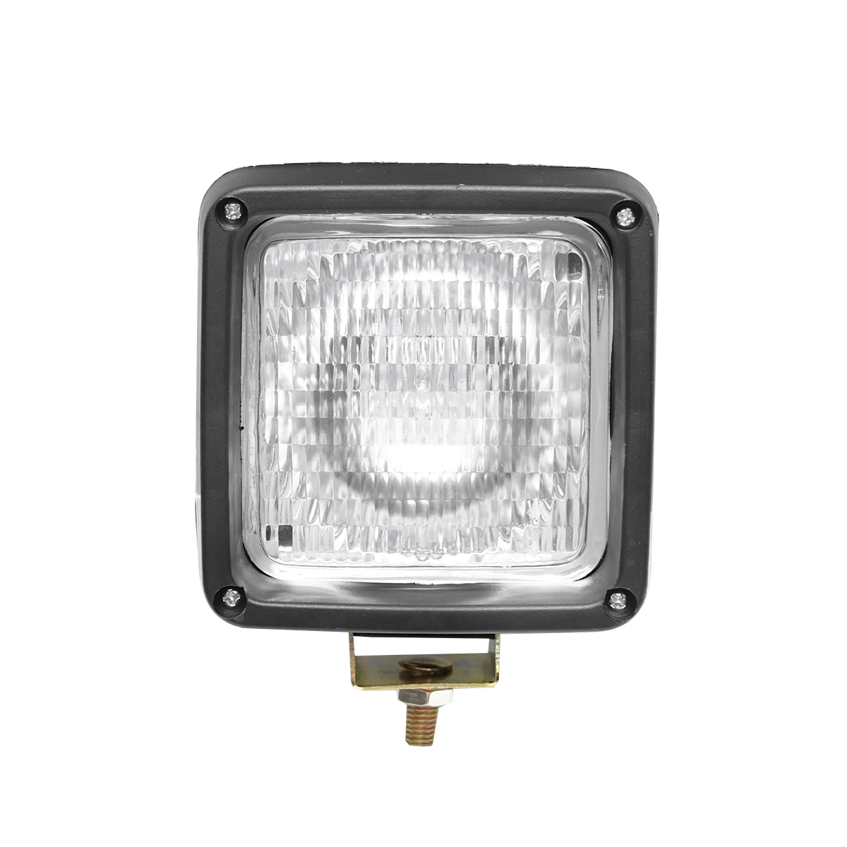 Proiectoare si lampi solare - Proiector patrat L=100mm, pentru bec halogen H3 12V 55W - 24V 70W, fara bec Breckner Germany