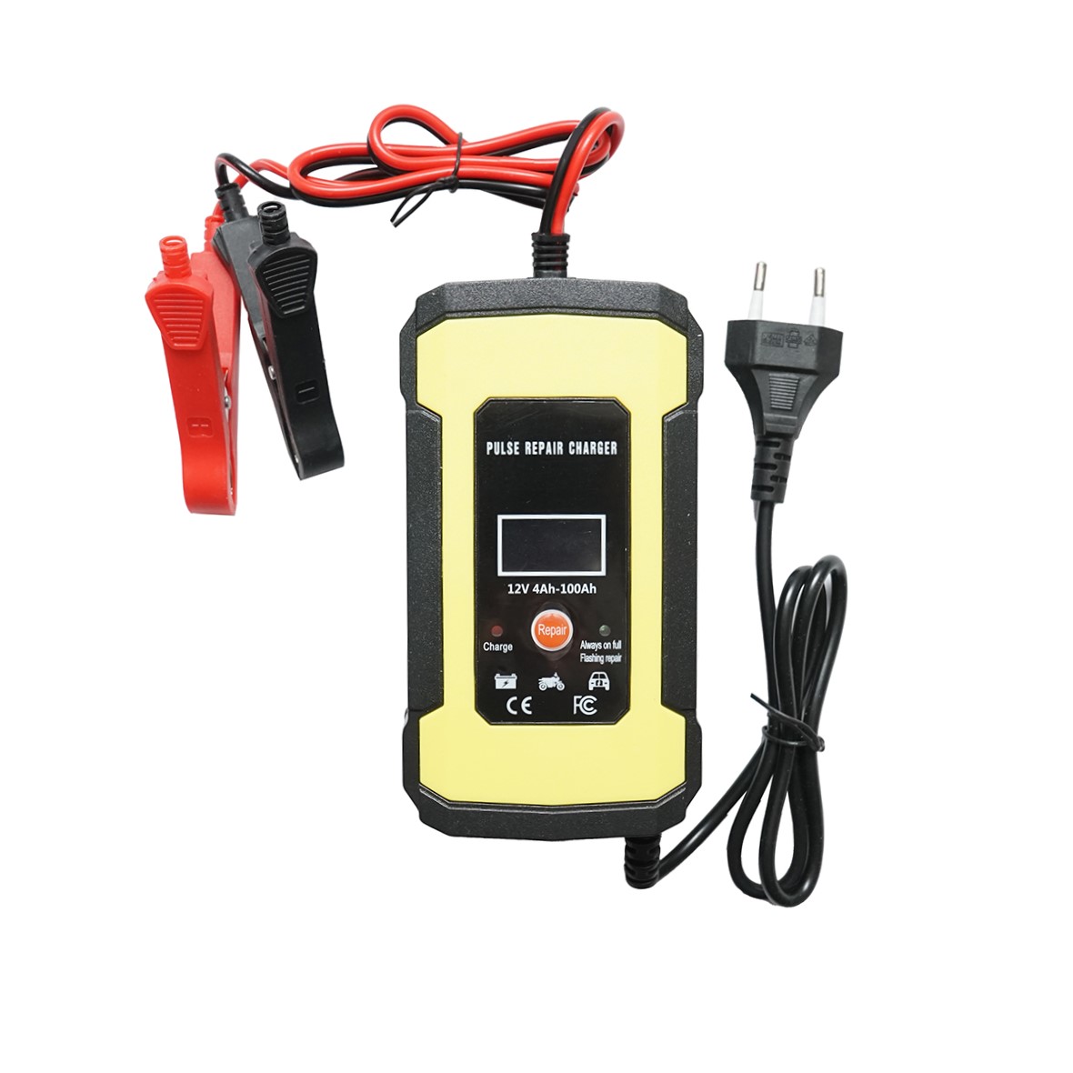 Redresor digital 12V 6A 4-100Ah cu functie reparare [1]