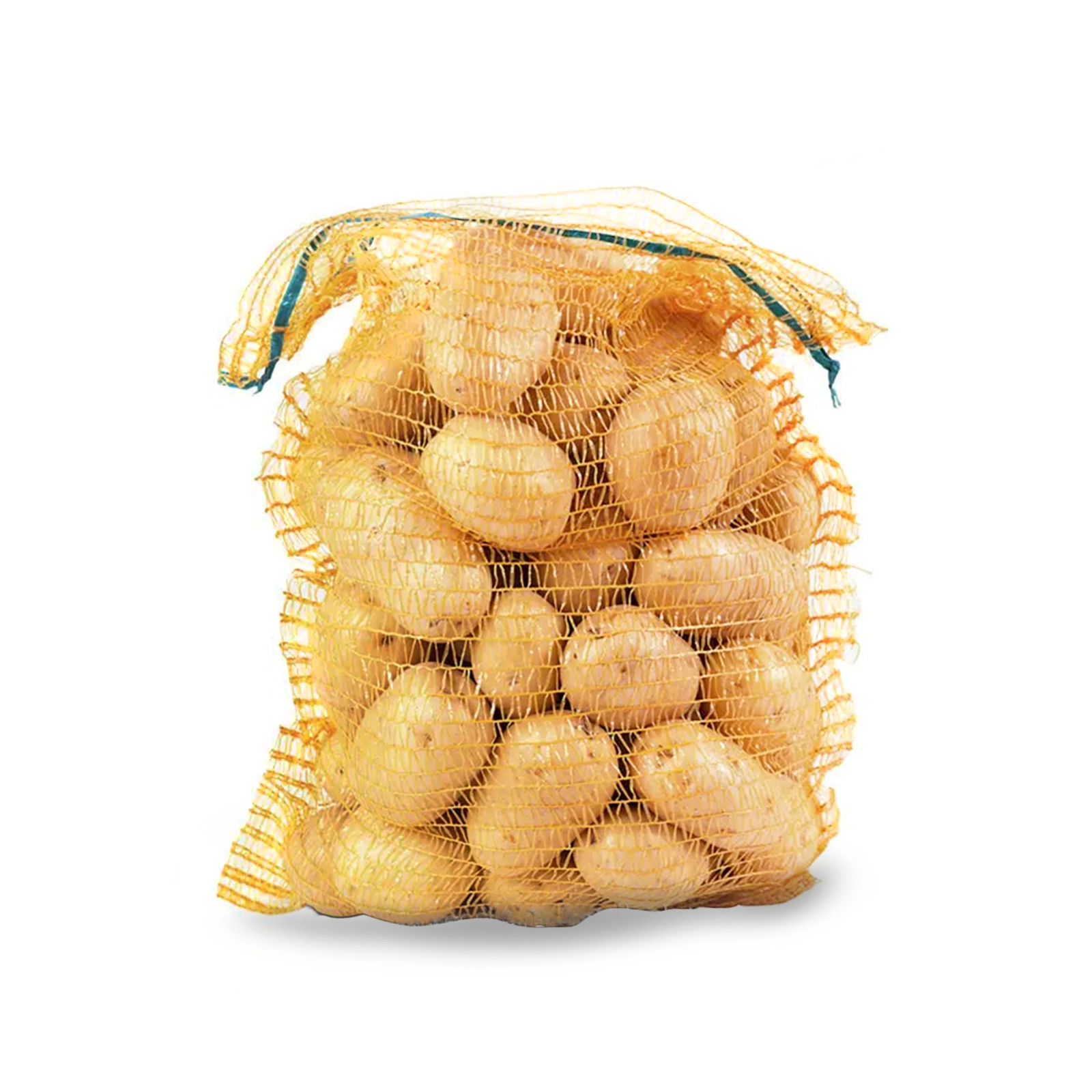 Saci ambalare - Sac plasa 500x800mm tip Raschel pentru legume 40Kg galben