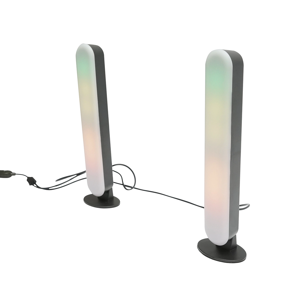 Set lampi decorative LED RGB 5W dimabile, control vocal, mod muzica, dinamic, static cu telecomanda, bluetooth, aplicatie Raingel [1]