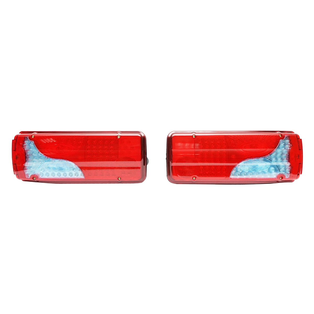 Iluminat si semnalizare auto - Set lampi spate camion cu LED 400x160, 24V Breckner Germany