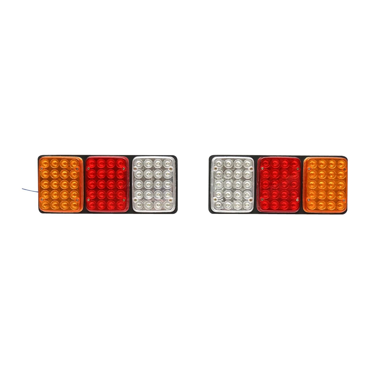 Iluminat si semnalizare auto - Set lampi stop spate LED cu 3 functii 12V - 24V. 330x140mm. Breckner Germany