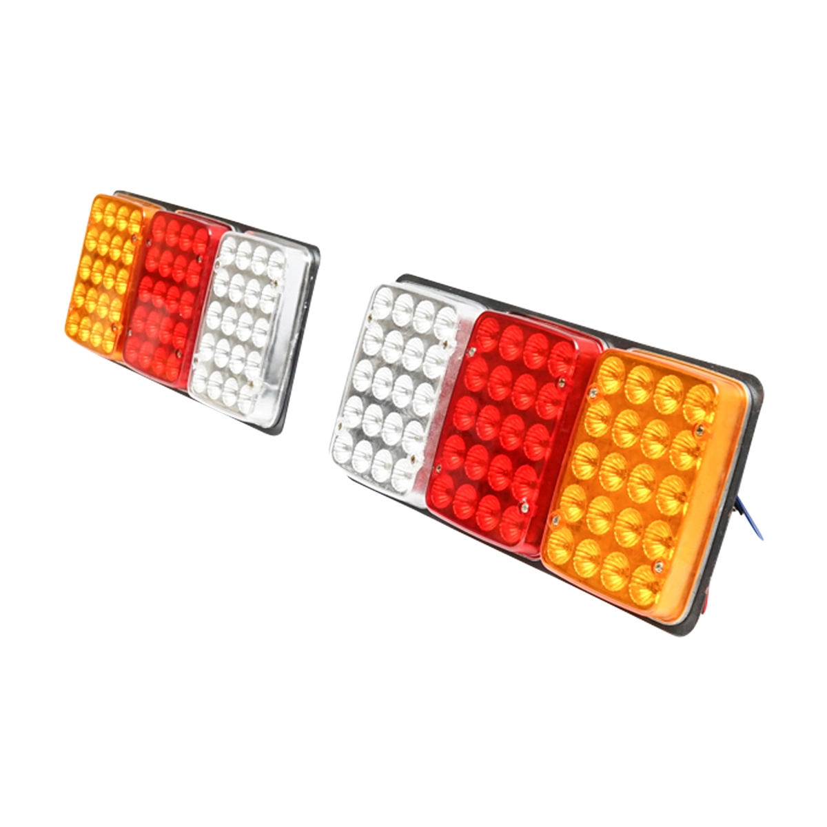 Set lampi stop spate LED cu 3 functii 12V - 24V. 330x140mm. Breckner Germany [2]