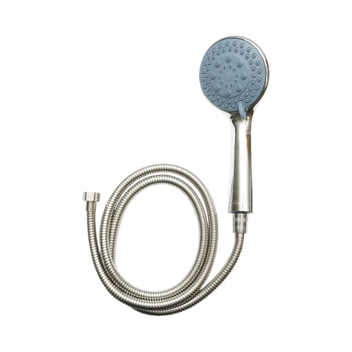 Seturi si accesorii dus - Set para dus cu furtun zincat 1.5m, 5 functii, crom lucios, plastic 100x240mm