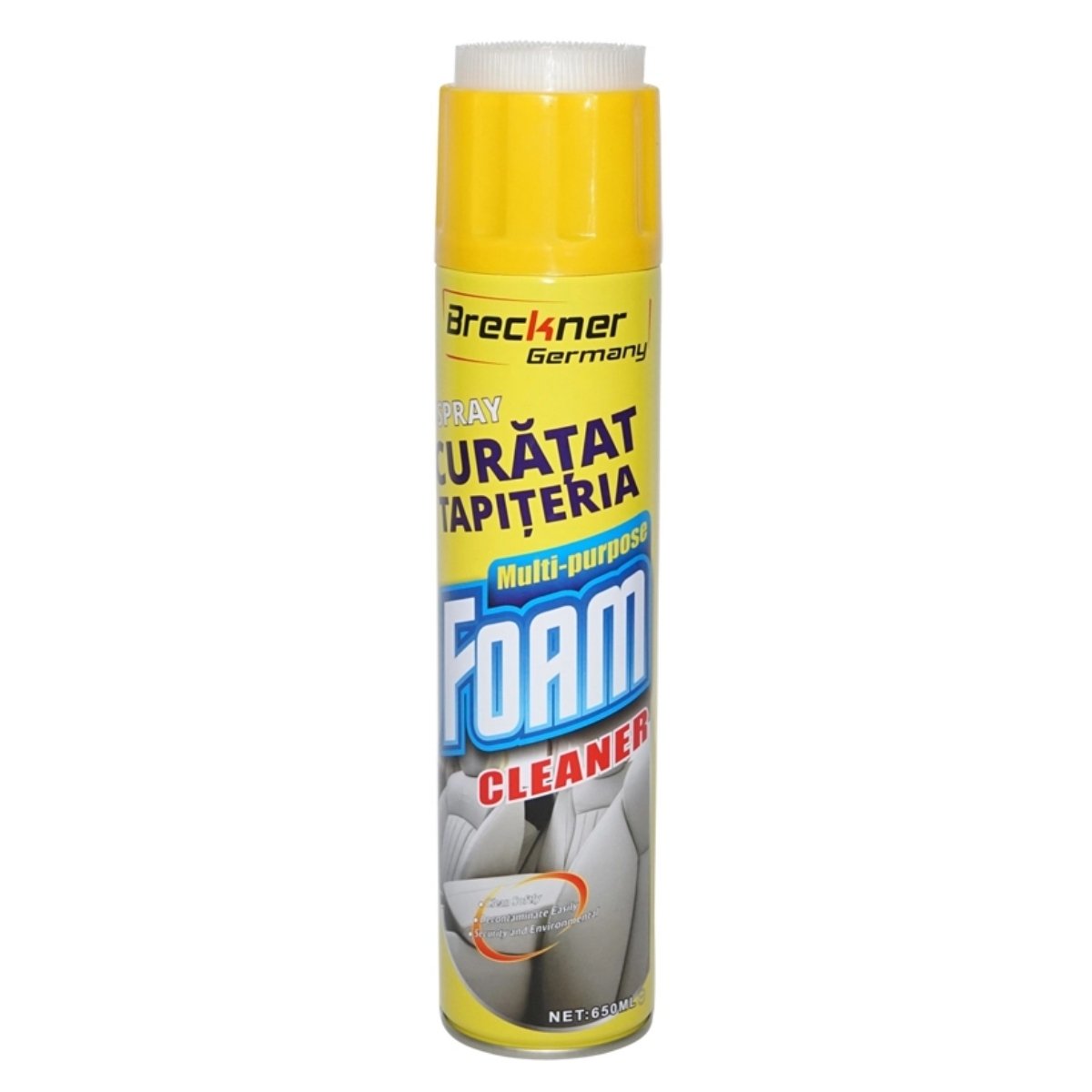 Oferte - Spray cu spuma activa pentru curatat tapiterie 650 ml Breckner Germany