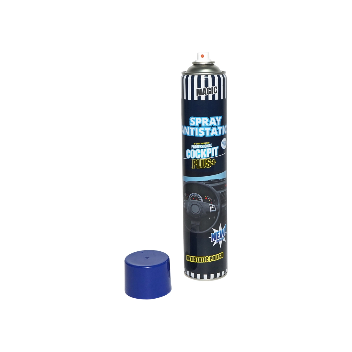Intretinere auto - Spray silicon bord antistatic 750 ml Magic diverse arome