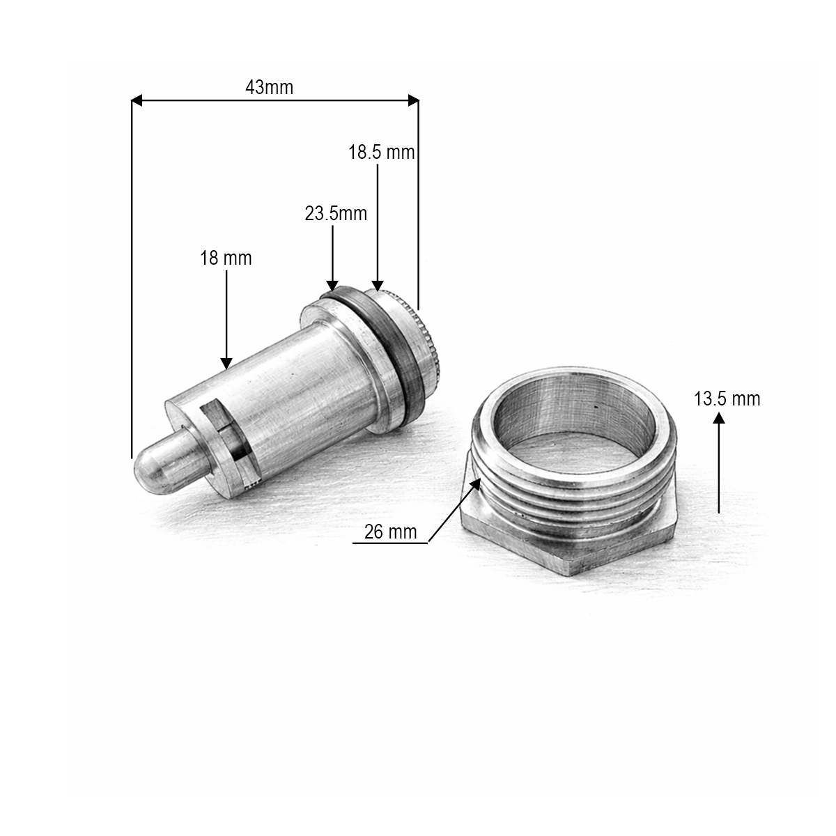 Supapa adapatoare animale cu clapeta 3/4 BSP Breckner Germany [3]