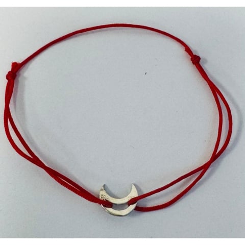 Bratari - Bratara Snur Reglabil, Argint 925, Semiluna