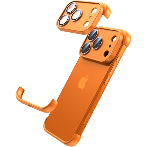 Huse si carcase telefon - Carcasa de Telefon,Compatibila Apple iPhone 17 Pro Max, Fara Rama, doar Colturi si Camera