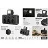Adaptor Multipriză 2500W cu 2 Prize Schuko, 2 USB-A, 2 USB-C PD, Lumină LED de Veghe, Întrerupătoare Individuale, Negru [2]