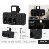 Adaptor Multipriză POWER-SOCKET, 3 Prize Schuko, 2 USB-A, 2 USB-C PD, Lumină LED de Veghe, Întrerupătoare Individuale, 2500W [2]