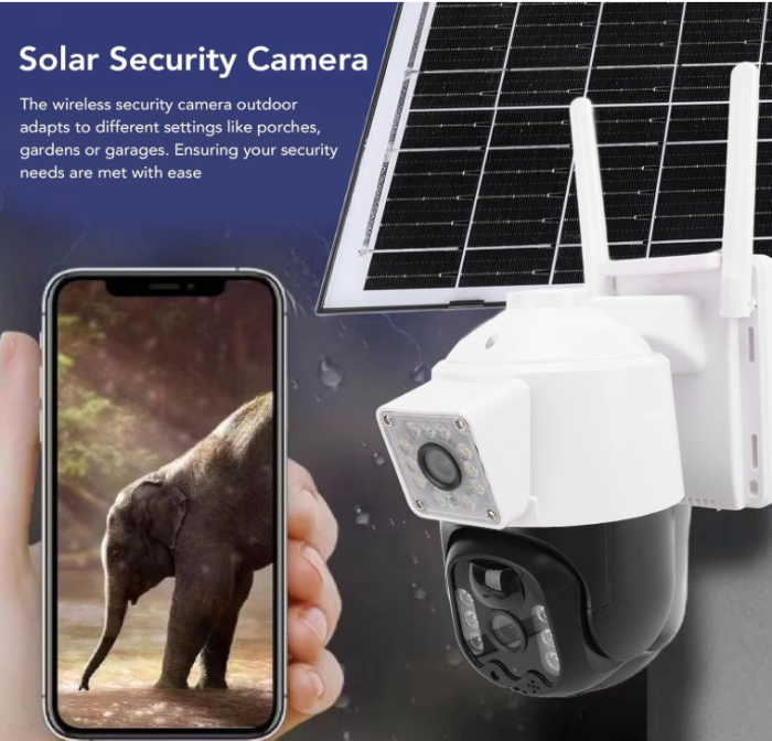 Camera de supraveghere cu panou solar 1080P, WIFI, si senzor de miscare ,zy-tvs15wifi [5]