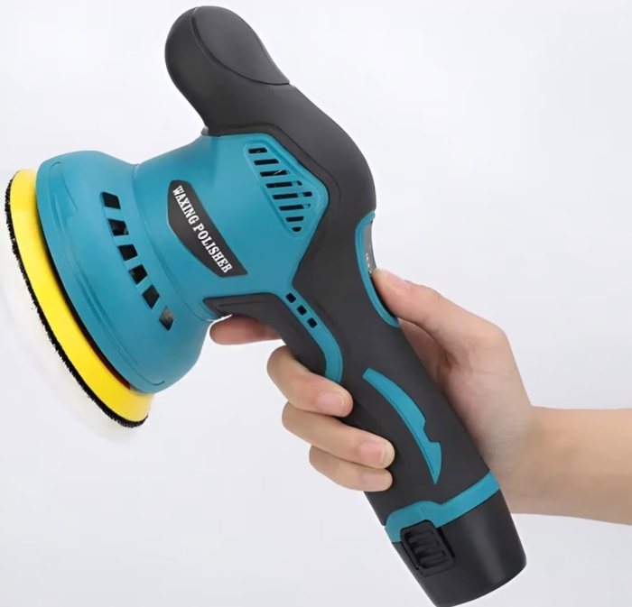 Mașină de șlefuit și lustruit cu acumulator, set complet cu accesorii [3]