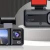 Camera Auto DVR Vehicle BlackBOX Dual Lens, Full HD 1080P, Unghi 170°, Ecran 2″, G-Sensor, Înregistrare în Buclă, Cameră Față + Spate [1]