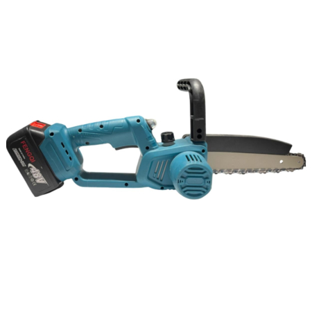 UNELTE SI SCULE - Mini drujbă fără fir 48V – lamă 8 inch, cu 2 acumulatori și pompă de ungere