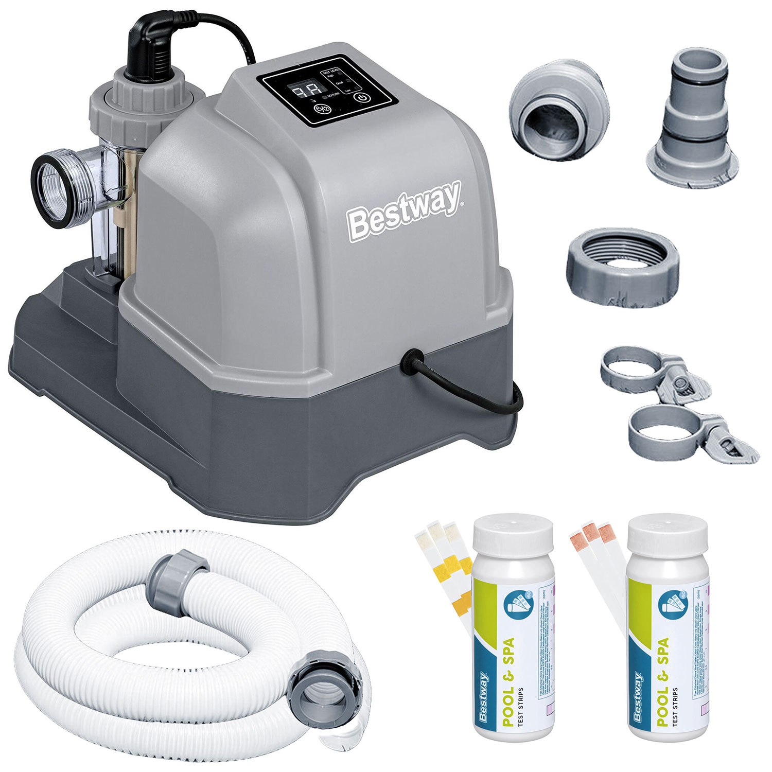 Generator de clor pentru piscine de gradina 12g/h Bestw | Smartic.ro