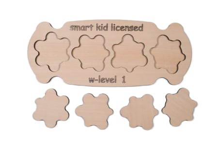 Jucarii interactive - Joc interactiv SMART KID LICENSED level 1 wood