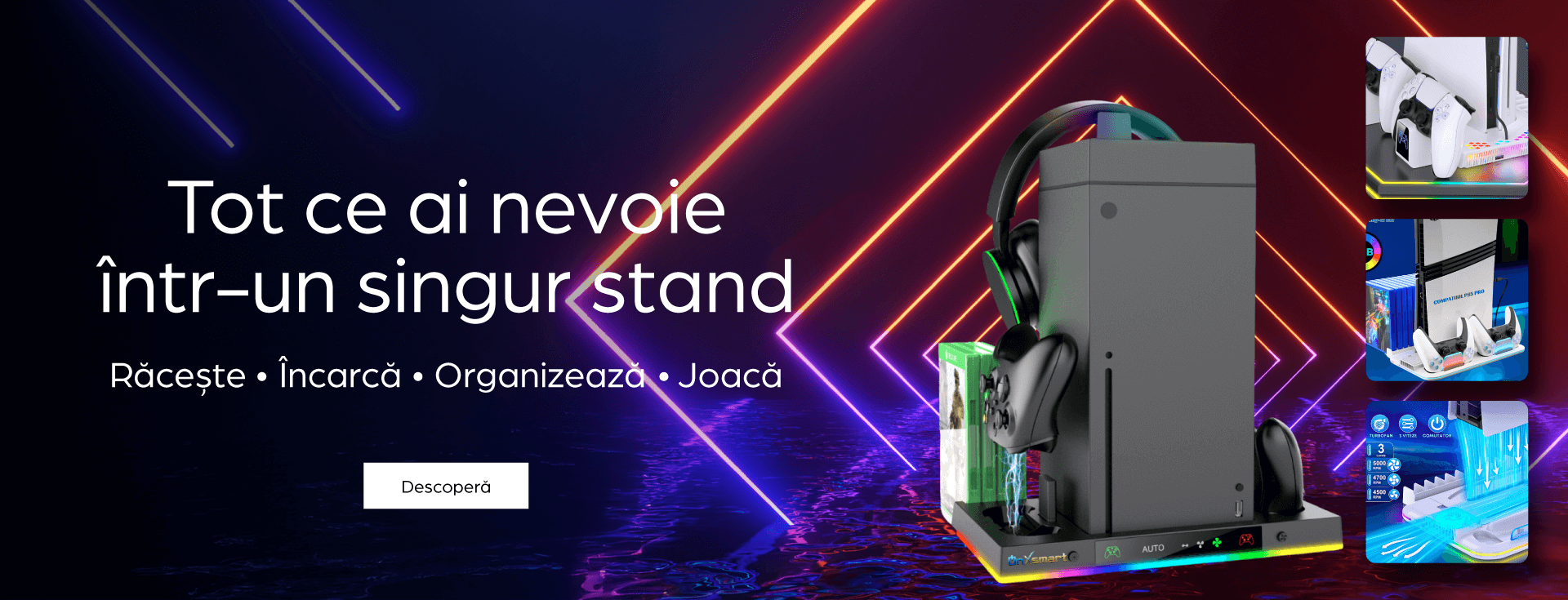 Tot ce ai nevoie intr-un singur stand