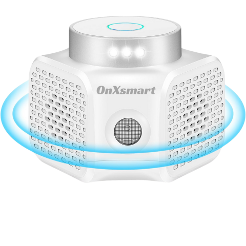 Pentru casa ta - Aparat cu ultrasunete antirozatoare OnXsmart®, anti-sobolani, Acoperire 360 grade, pana la 120 m2, indicator luminos cu senzor, 4 moduri de utilizare, conectare la priza