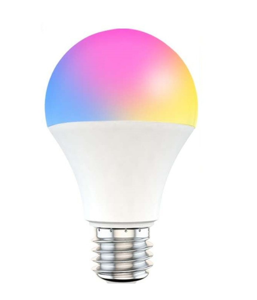 Bec Inteligent LED RGB+WW inteligent Smart A67, Wi-Fi, Tuya/Smartlife, E27, 9W (100W), 806 lm, lumina alba si colorata (2200-6500K), @SmartWiz [1]