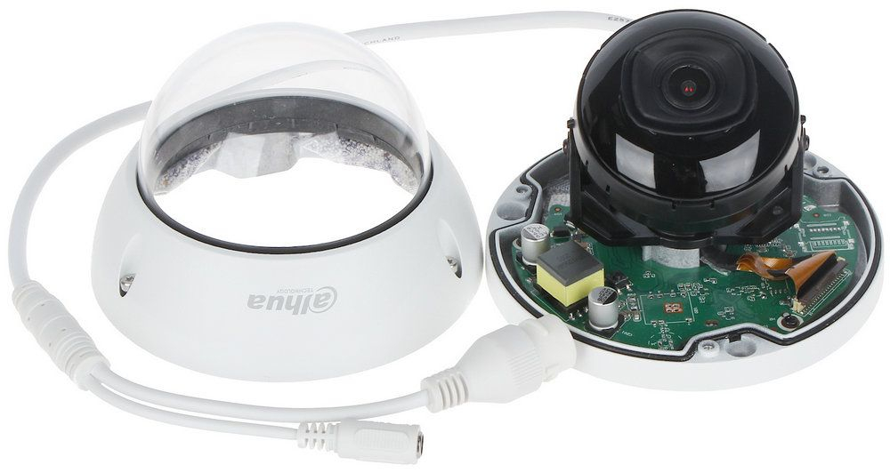 Cameră de supraveghere dome Dahua 5MP, 2.8mm, IR 30m, PoE, IP67, IK10 [3]