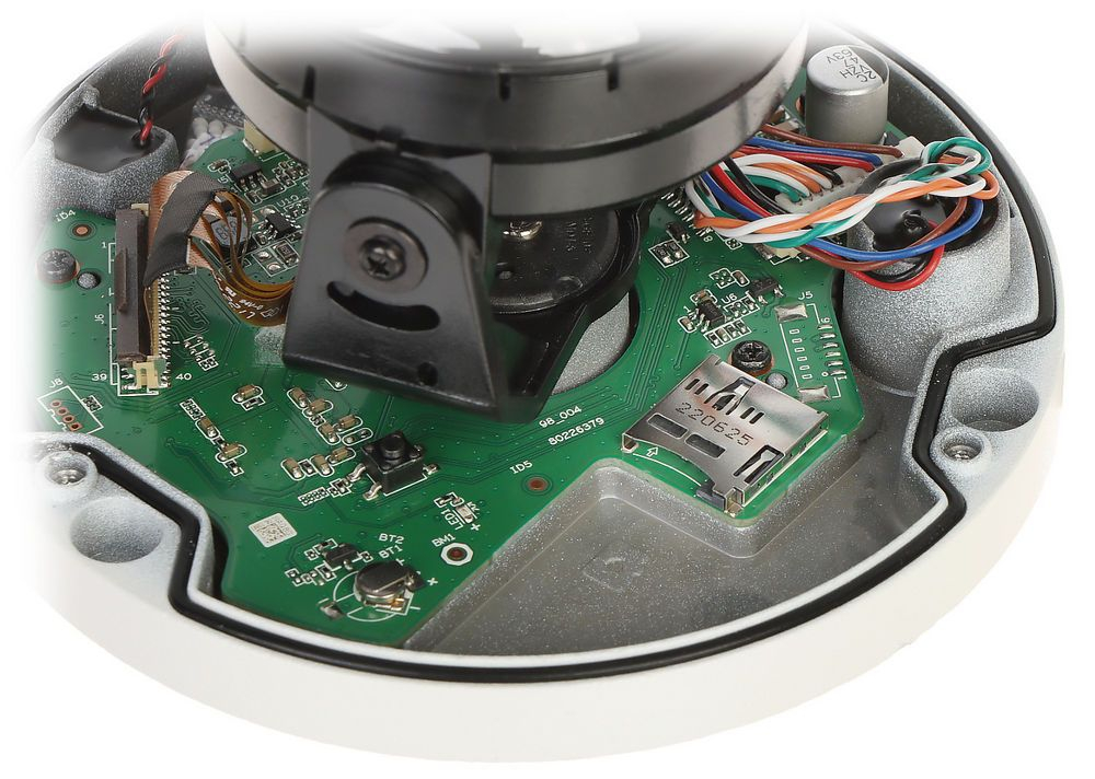 Cameră dome Dahua 4MP, IR 30m, microfon, PoE, IP67, WizSense [4]