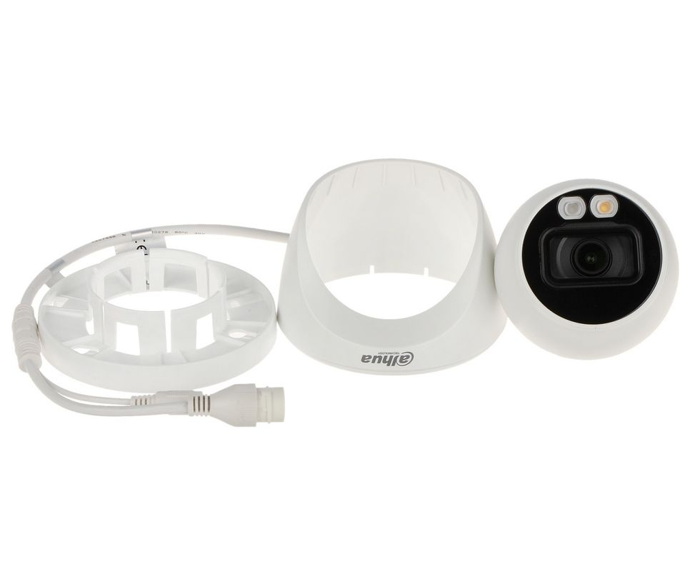 Cameră IP Dahua 2MP, Iluminare Duală 30m, Microfon, PoE, IP67 [5]