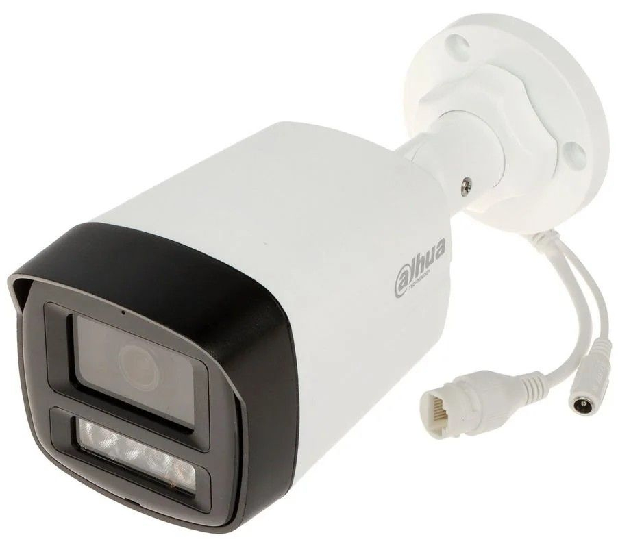 Cameră IP Dahua 4MP, IR LED 30m, microfon, 2.8mm, PoE, IP67 [2]