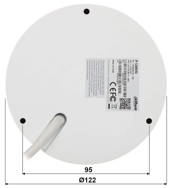 Cameră IP dome 2MP Full HD, IR 30m, PoE, WizMind, 2.8mm [6]
