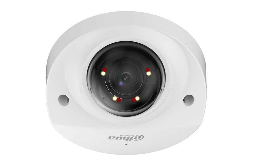 Cameră IP dome 4MP, iluminare duală, microfon, AI, PoE, IP67 [2]