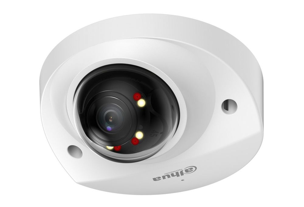 Cameră IP dome 4MP, iluminare duală, microfon, AI, PoE, IP67 [3]