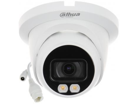 Cameră supraveghere Dahua 2MP Full-Color, LED alb 30m, microfon, IP67, PoE [4]