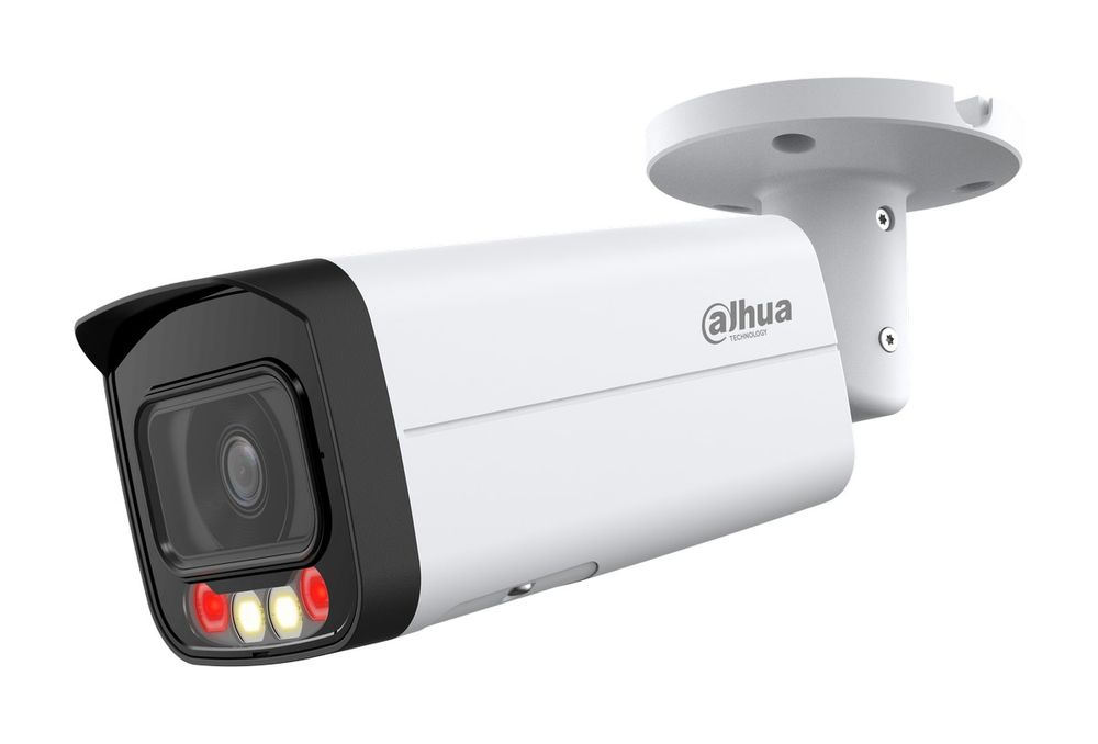 Cameră supraveghere IP Dahua 2MP Full-Color, LED 50m, audio, PoE, IP67 [2]