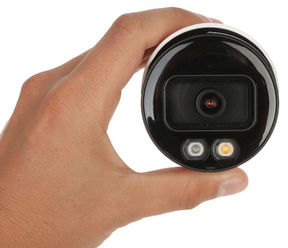 Cameră supraveghere IP Dahua 4MP, 3.6mm, iluminare duală 30m, microfon, PoE, IP67, WizSense [6]