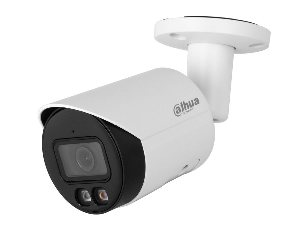 Cameră supraveghere IP Dahua 4MP, 3.6mm, iluminare duală 30m, microfon, PoE, IP67, WizSense [2]