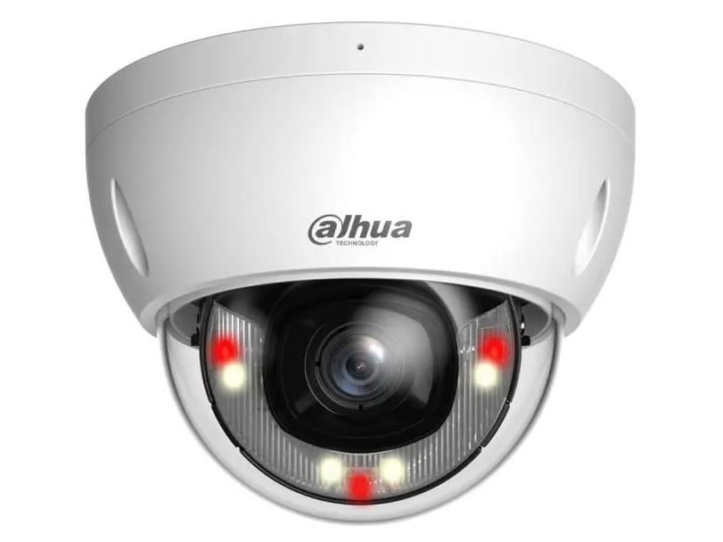 Cameră supraveghere IP Dahua 4MP, dome, IR 30m, microfon, WizSense, protecție IK10/IP67 [2]