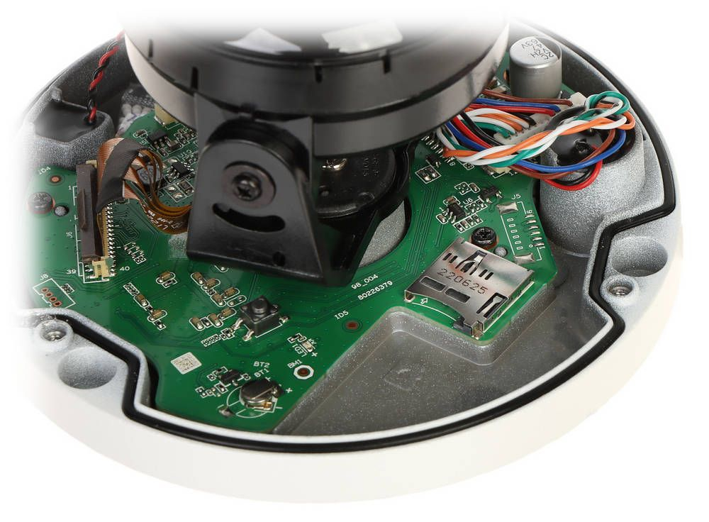 Cameră supraveghere IP dome Dahua 2MP, 2.8mm, IR 30m, microfon, PoE, WizSense [3]