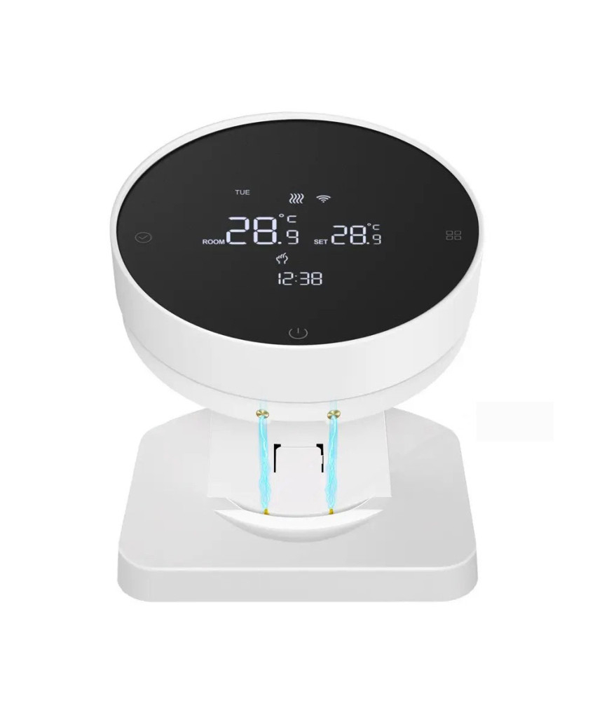 Pachet 1x Termostat inteligent S3, Wi-Fi plus 2x TUYA Senzor Temperatura/Umiditate/Higrometru @Smartwiz [3]